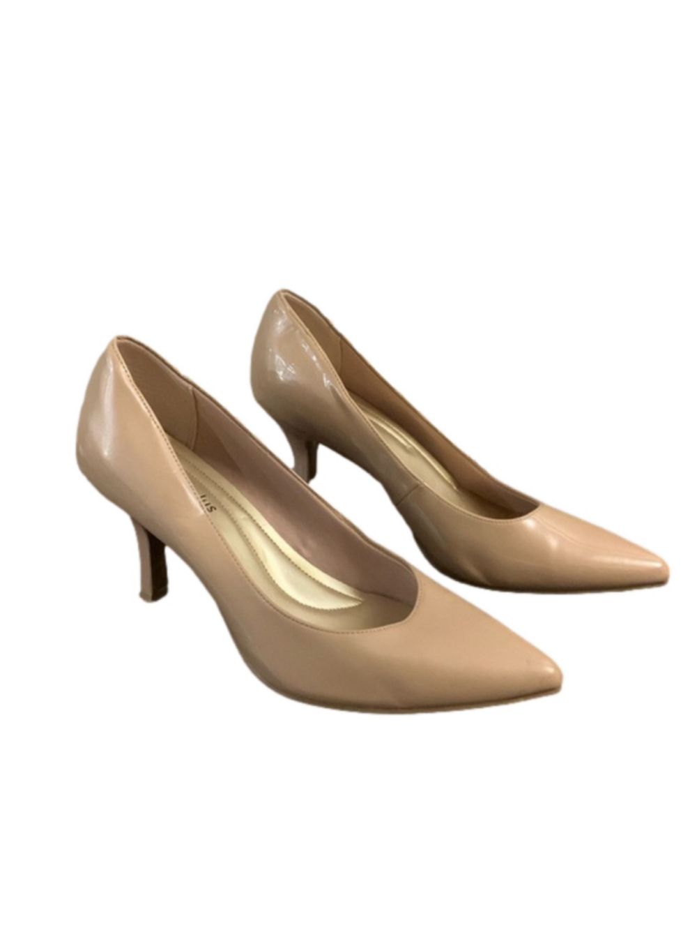 Comfort Plus by Predictions patent nude heels